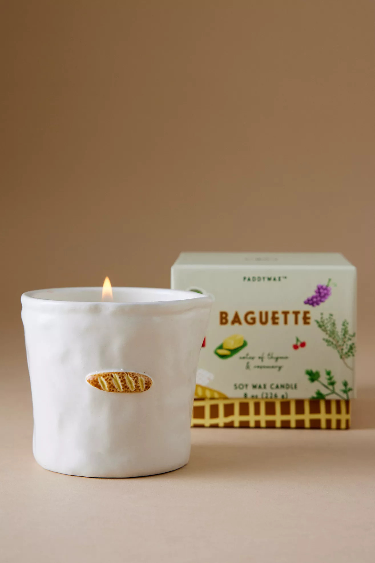 Paddywax Bistro Baguette Ceramic Candle | Anthropologie (UK)