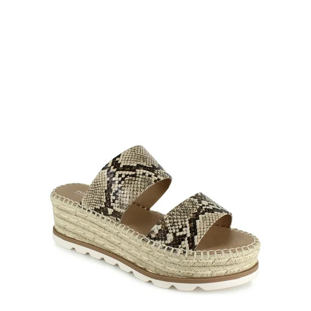 PORTLAND by Portland Boot Company Women's Slide Espadrille Wedge Sandal | Walmart (US)