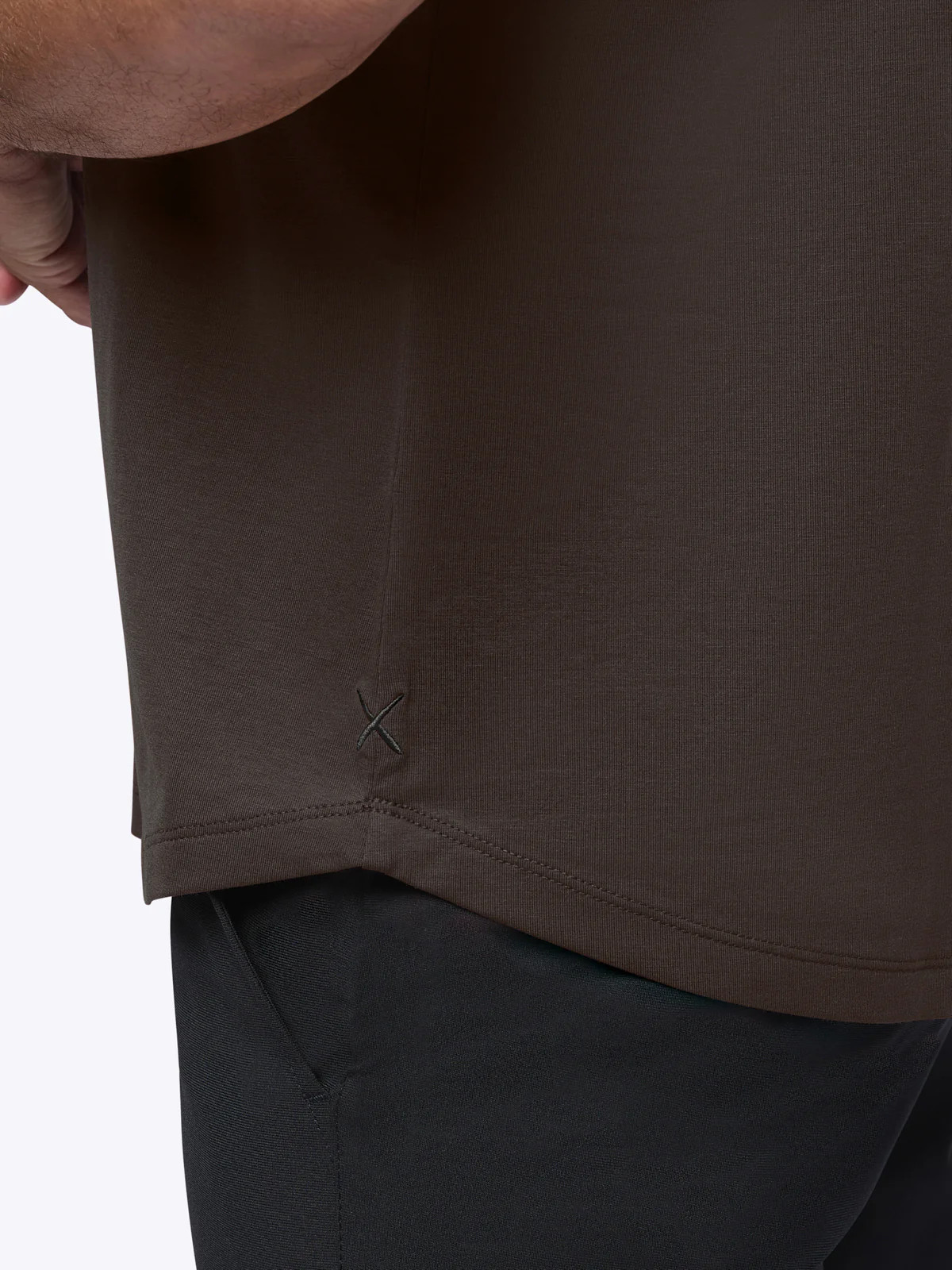 AO Curve-Hem Tee | Truffle Signature-Fit PYCA Pro® | Cuts Clothing Inc.
