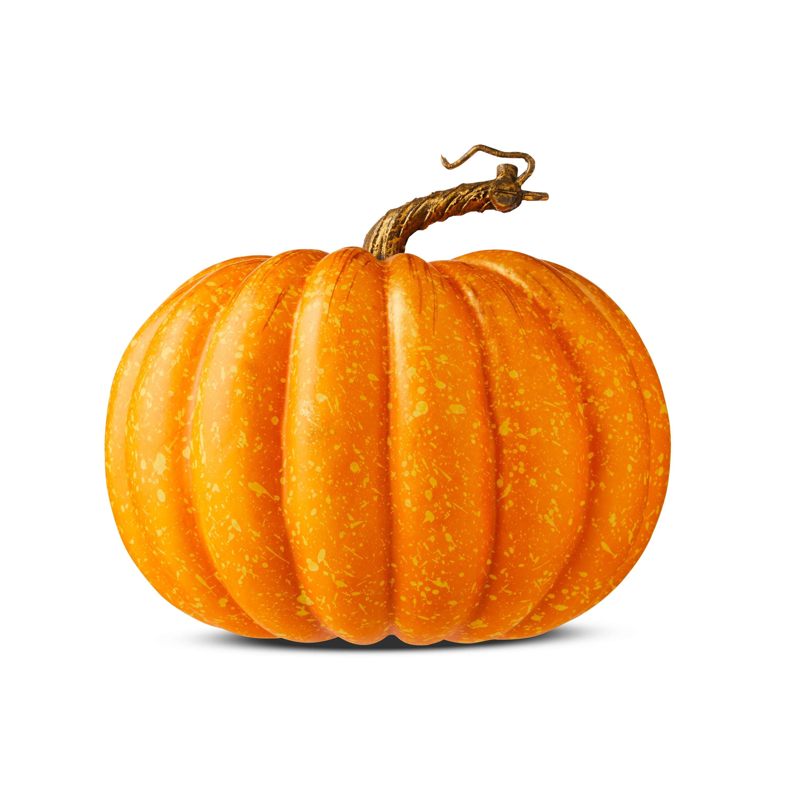 Harvest Orange Foam Pumpkin Decoration, by Way To Celebrate | Walmart (US)