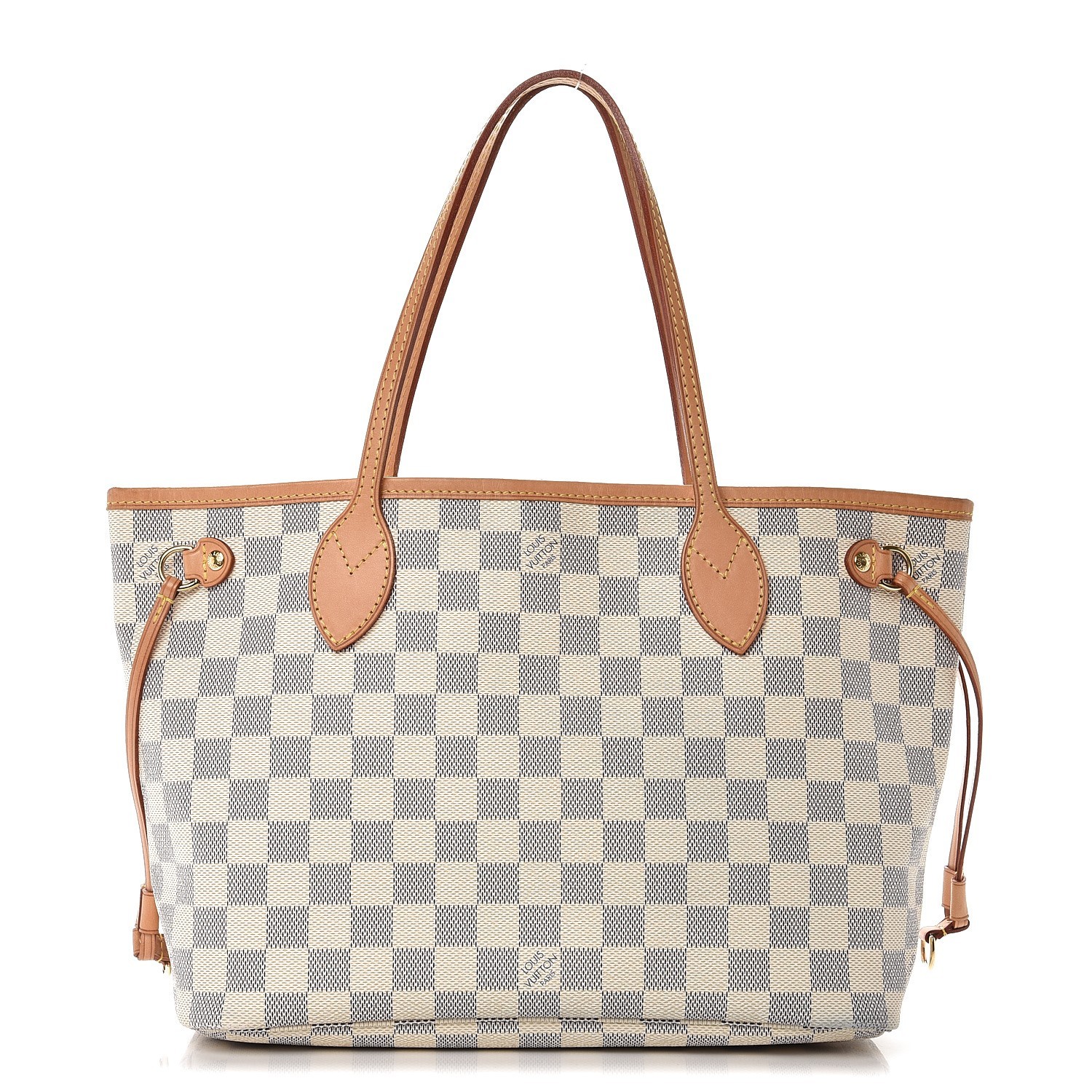 LOUIS VUITTON Damier Azur Neverfull PM | Fashionphile