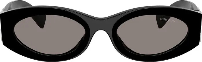 54mm Rectangular Sunglasses | Nordstrom