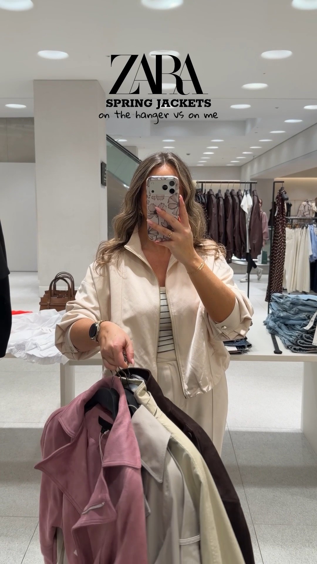 ZARA SPRING JACKETS 🧥 

I’m a uk size 10 and I’m wearing;
Small in everything apart from the brown suede jacket I’m in a medium

Trench coat, suede jacket, spring outfits, Zara haul, Zara try on, new in Zara

#LTKeurope #LTKuk

#LTKspringtrends #LTKhaul #LTKspring