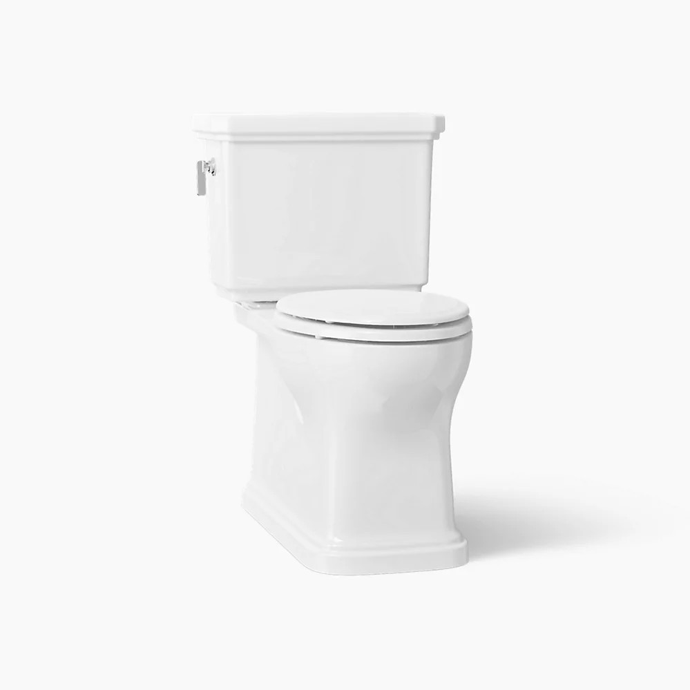 Claude by Studio McGee Two-Piece Elongated Toilet, 1.6 GPF | K-39678 | KOHLER | Kohler