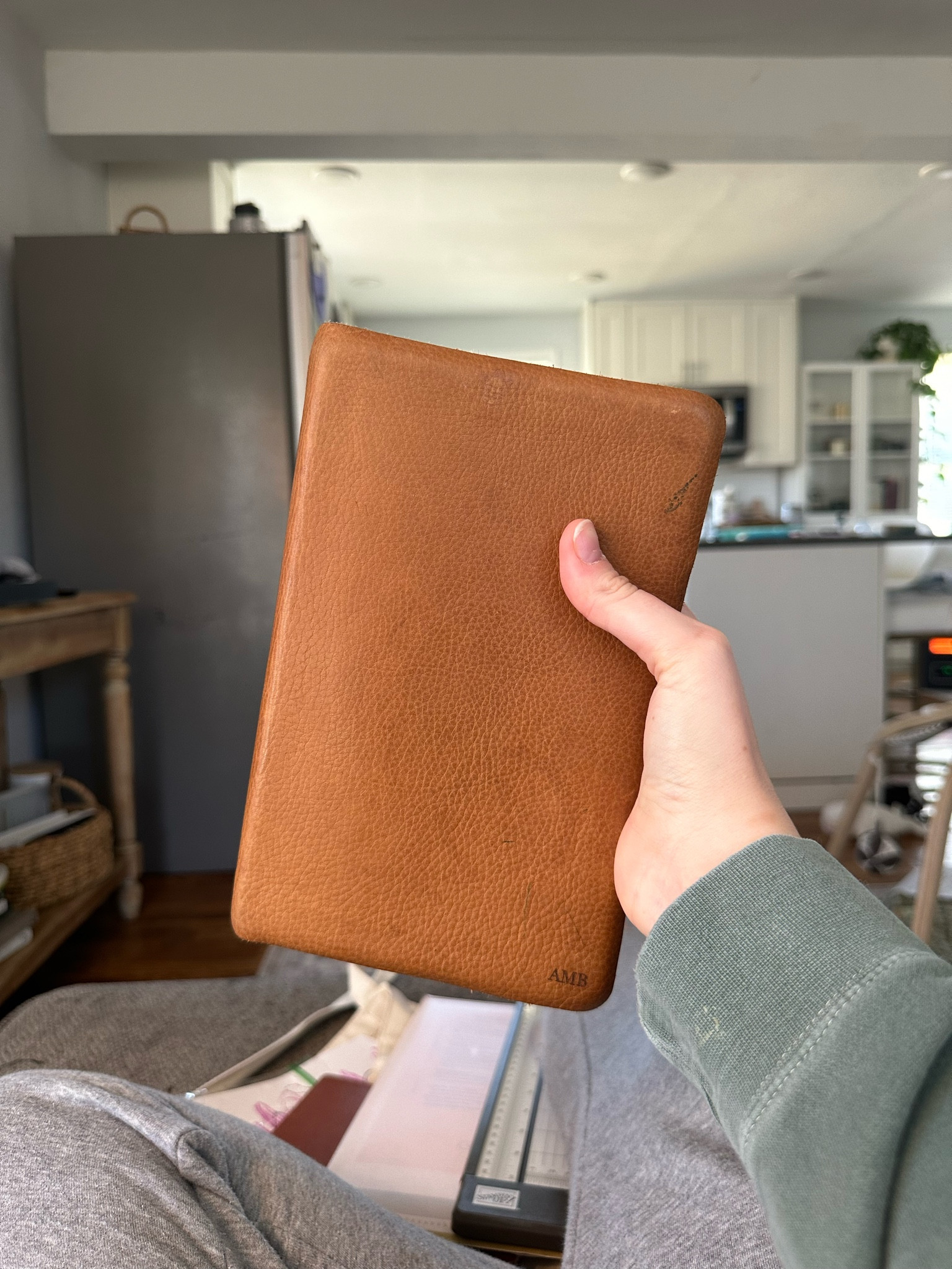 I love, love, love my Bible. My husband got it for me for Valentine’s Day 2 years ago now—personalized with my initials on the corner. 

This link isn’t the exact shop he got it from, but this is almost identical—ESV Thinline. ✨

#LTKhome #LTKU #LTKfindsunder100