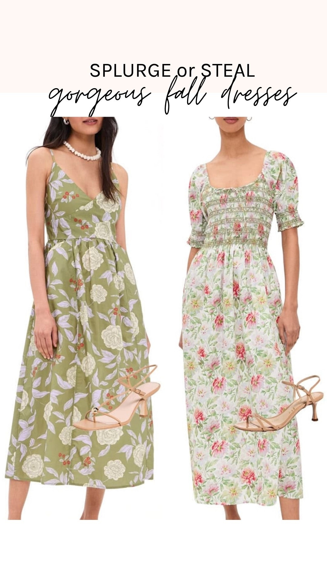 No matter what’s on your calendar, there’s a perfect dress for the occasion. This weekend’s picks feature gorgeous dresses in colors and prints that transition beautifully into fall. Wear now with your favorite sandals or heels, then add a jacket and a pair of boots as the days get cooler. Whether you’re looking for a steal or ready to splurge, you’re sure to find a look you’ll love.

#LTKootd