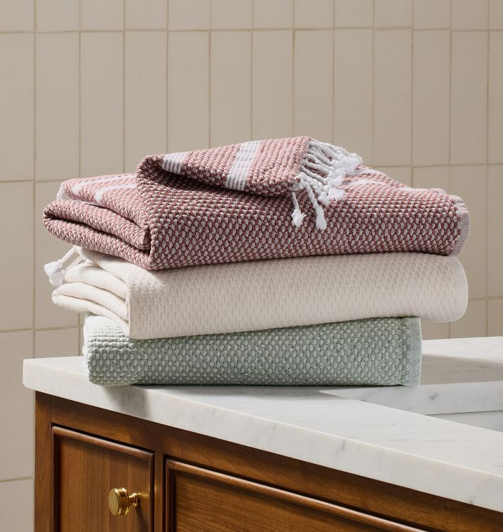 Pebbled Turkish Cotton Organic Towel | Rejuvenation