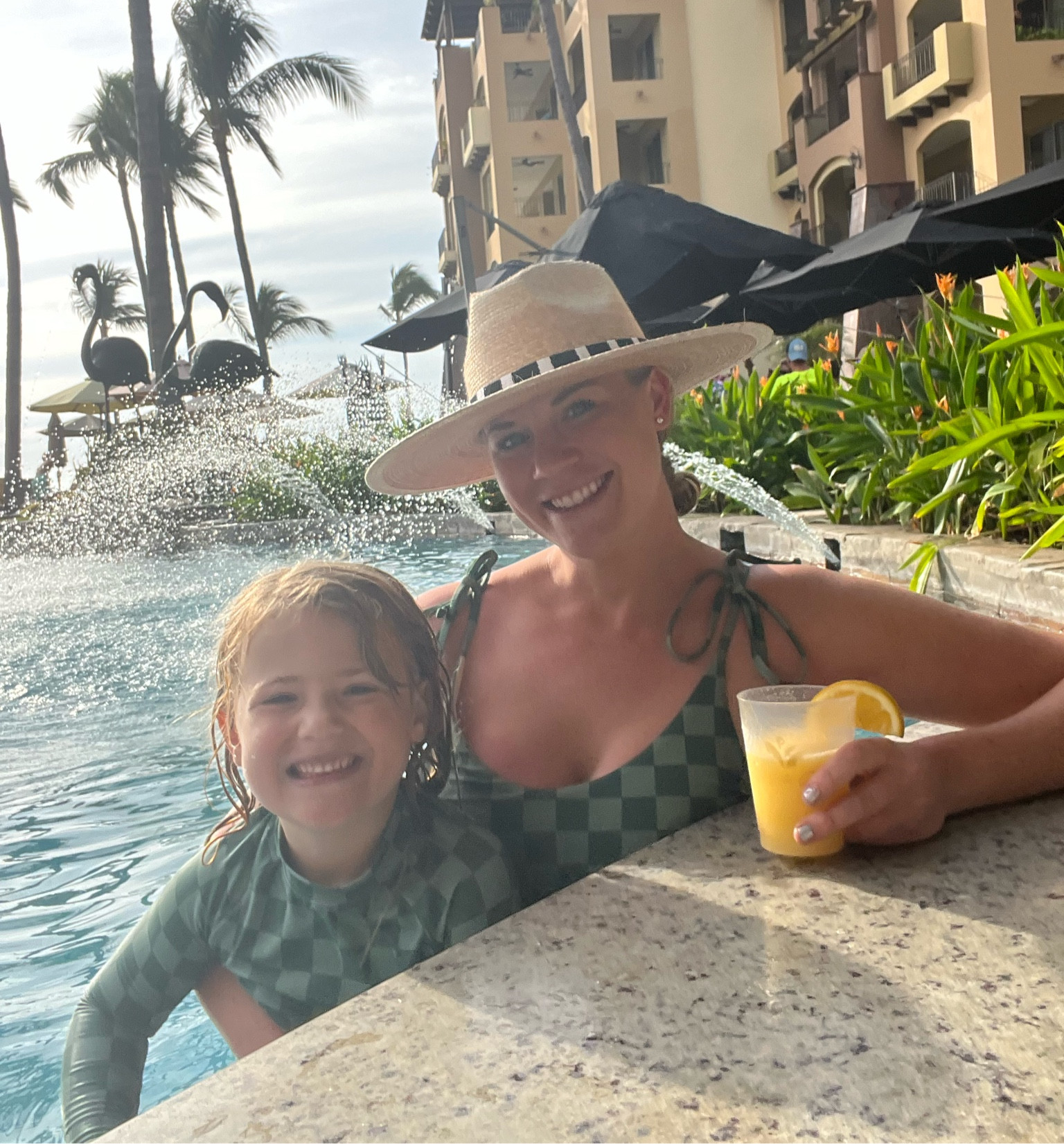 Matching swimsuits for the win! Mommy and me swimsuits. 🌊 

#LTKfamily #LTKswim #LTKkids