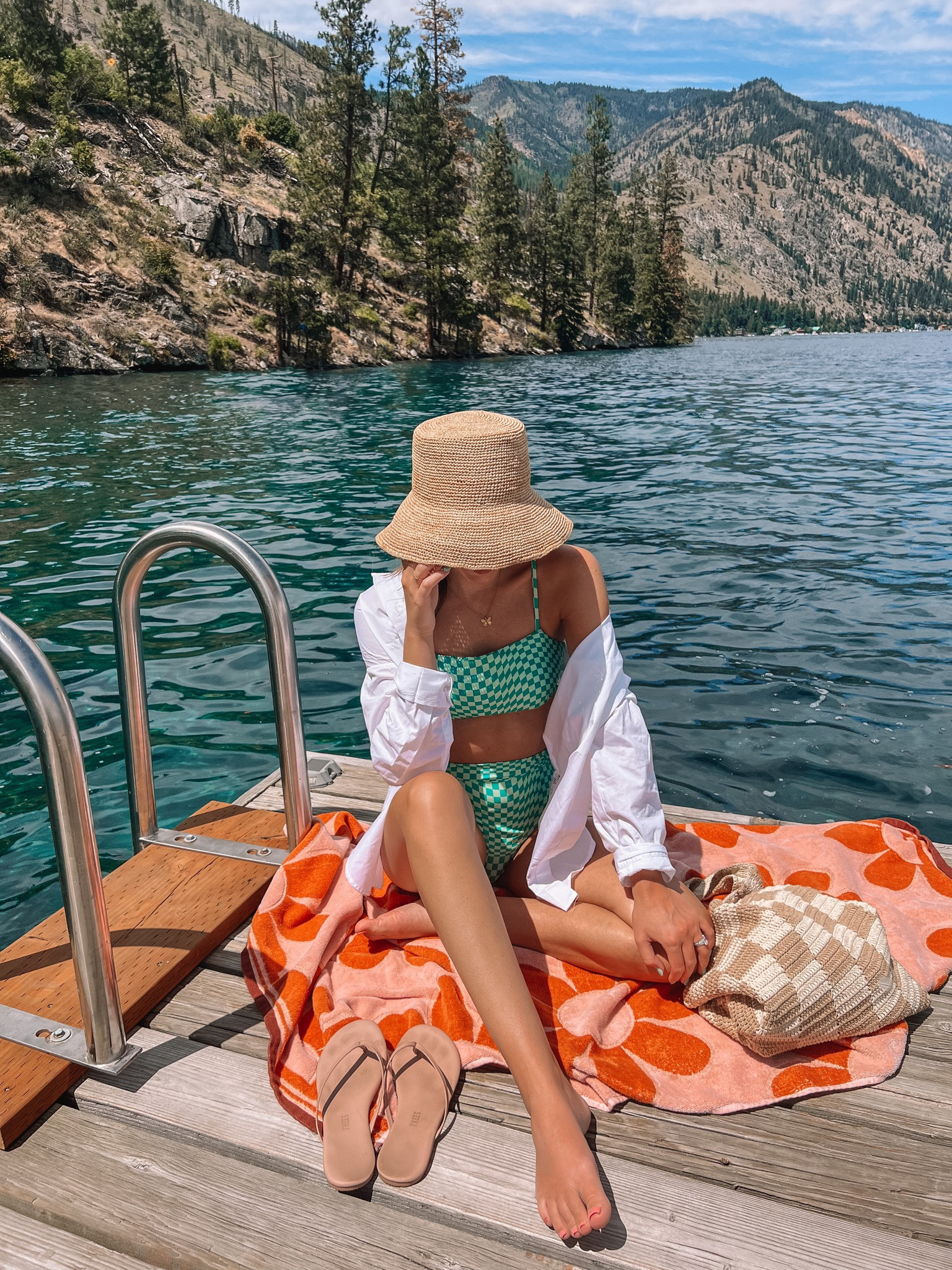 Amazon vacation looks🌸
Wearing a small swimsuit and large button down

Amazon fashion / beach look / vacation style 

#LTKstyletip #LTKswim