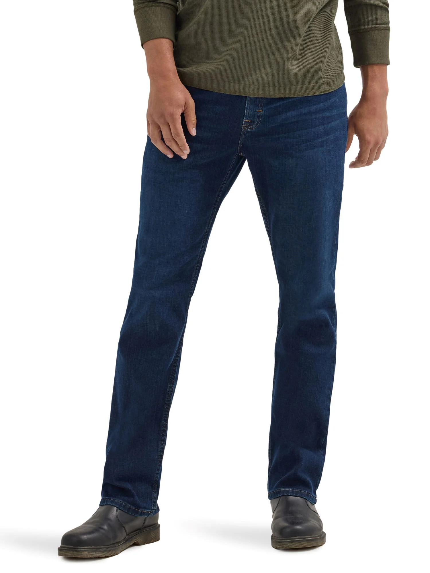Wrangler Men's Straight Fit Jean with Stretch | Walmart (US)