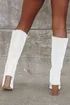 Reelee White Square Toe Knee-High Boots | Lulus (US)