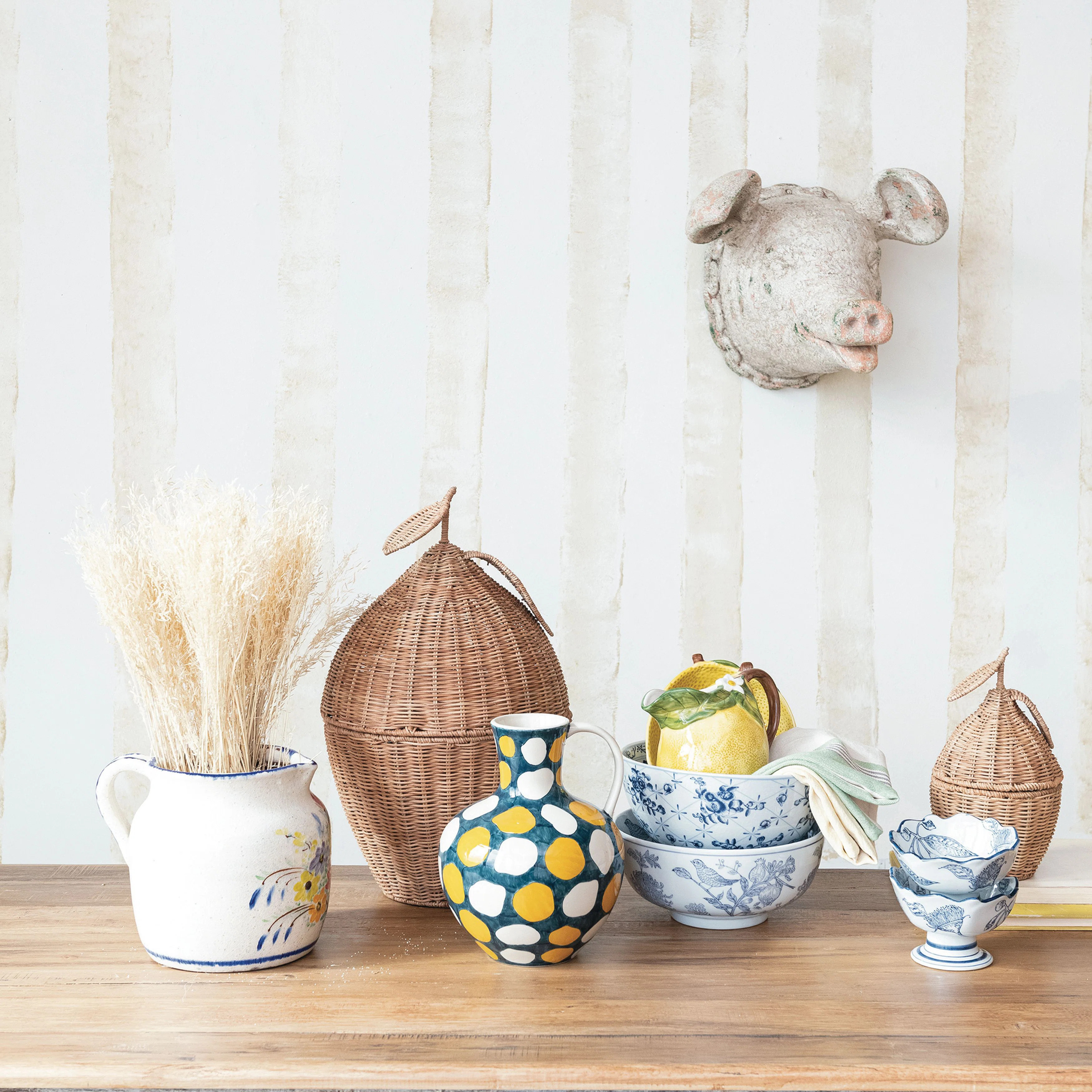 Aviary Garden Stoneware Bowl | Wayfair North America