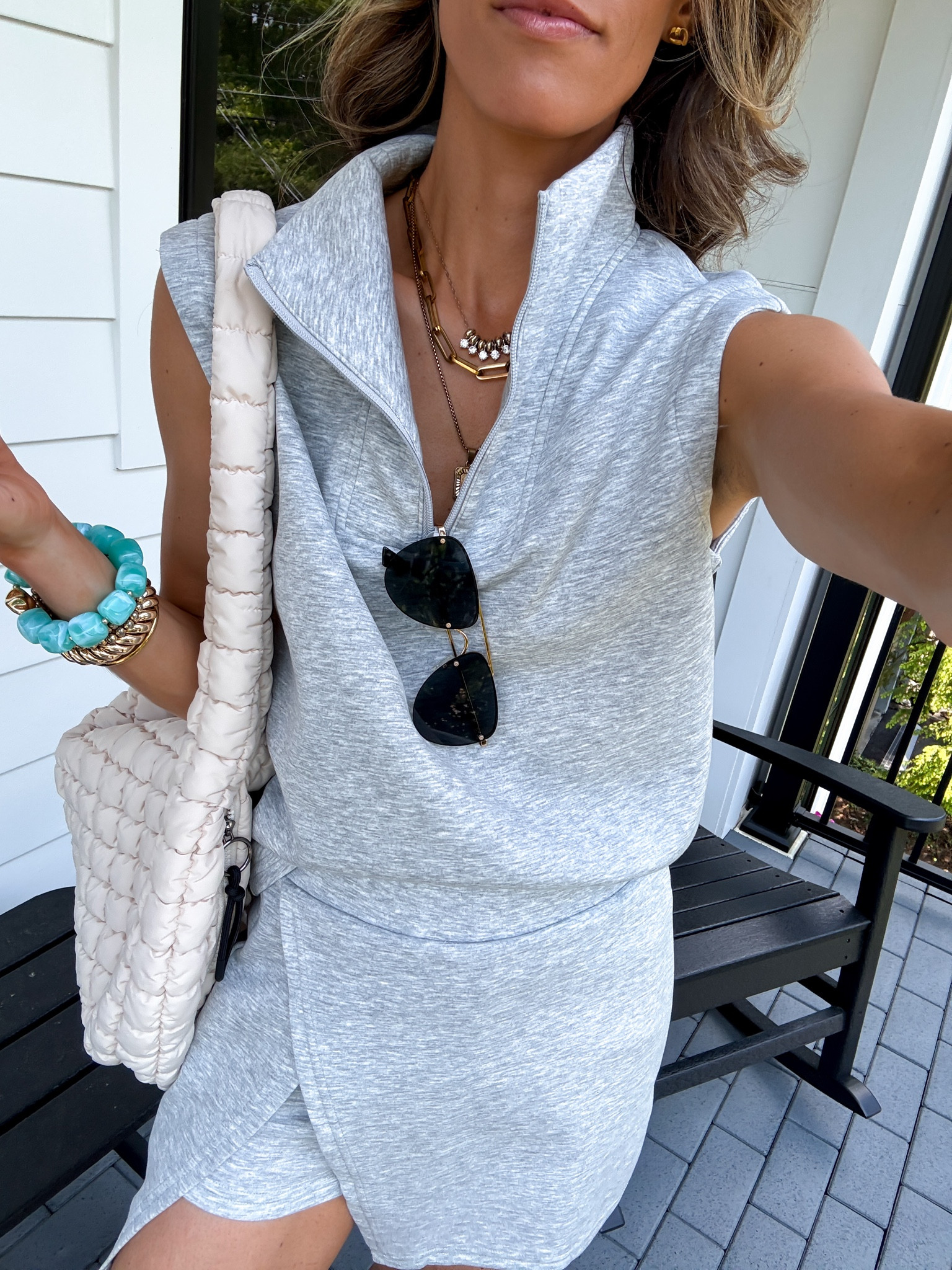Wearing a small skort set, fits true to size.

#LTKdayinmylife #LTKootd #LTKgrwm
