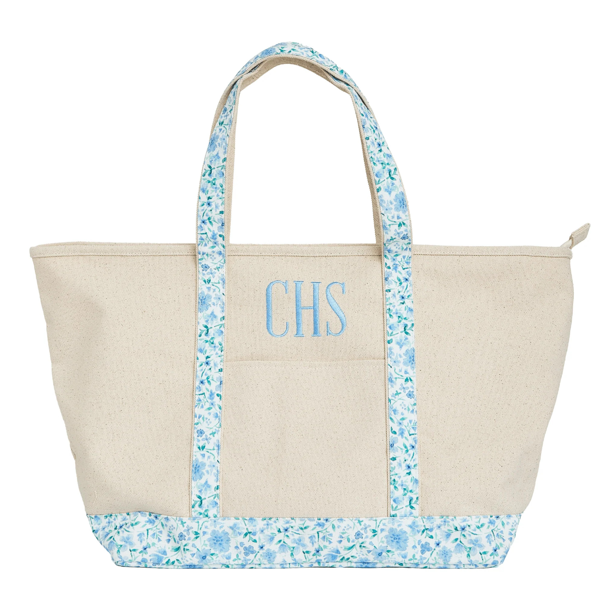 Floral Canvas Tote | Sprinkled With Pink