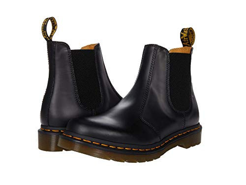 Dr. Martens, Womens 2976 Smooth Leather Chelsea Boot, Black, 8 | Amazon (US)