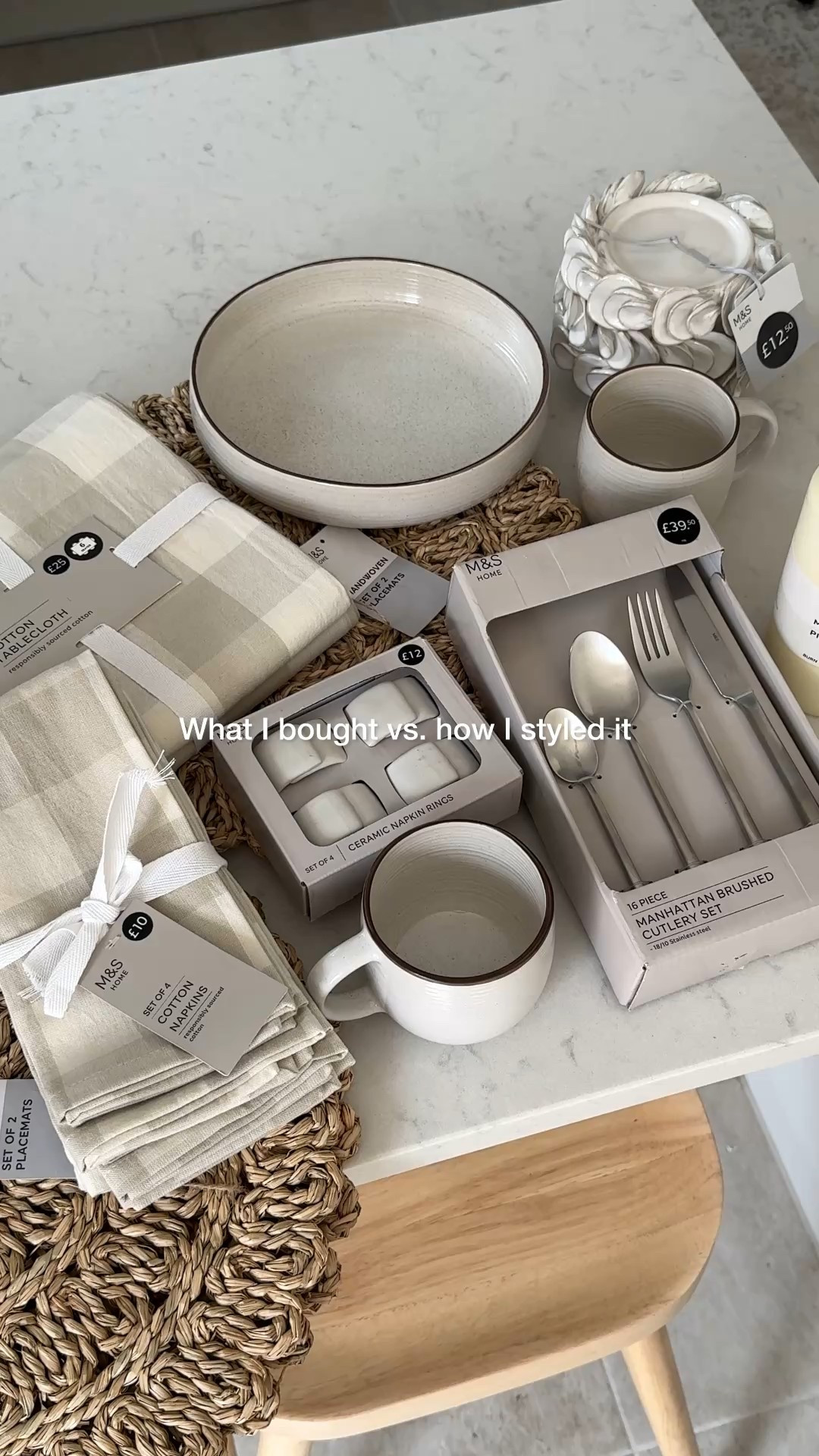 M&S home haul & how I’ve styled it 🤍

Summer home decor, table cloth, plates, placemats 

#LTKsummer #LTKstyletip #LTKhome