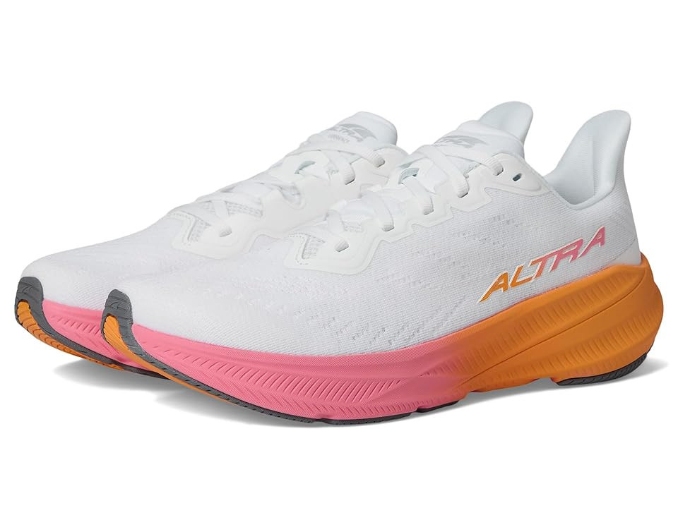 Altra Experience Flow 2 Women's Shoes White/Orange : 10 B - Medium, Synthetic | Zappos