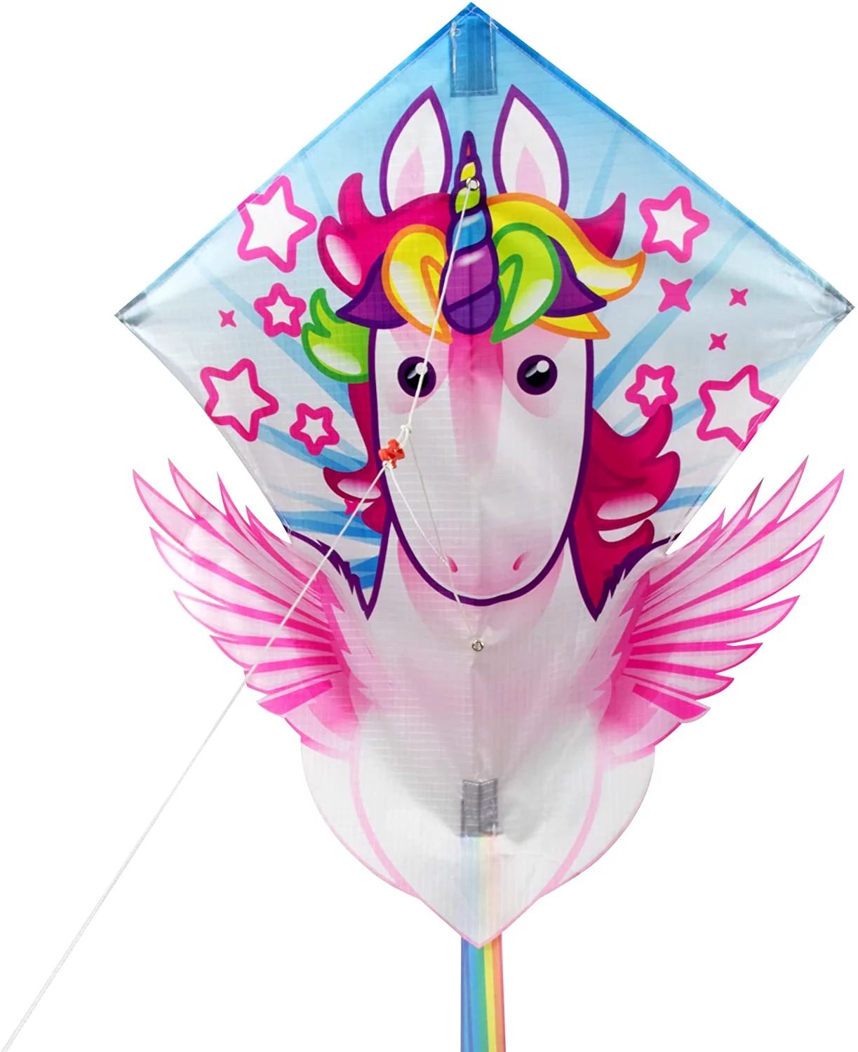 Eolo Ready 2 Fly Kids’ Pop-Up Diamond Shape Kite, Unicorn, 22” Wingspan. Ages 4 and up. | Walmart (US)
