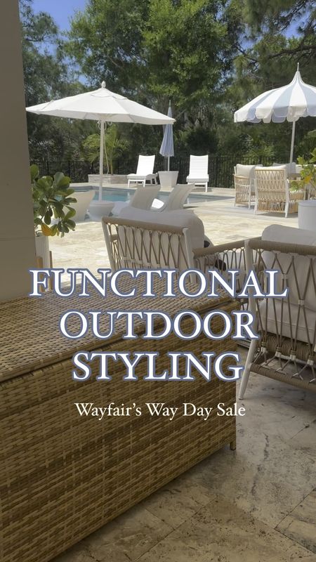Functionally style an outdoor space for entertainment and storage with these summer essentials I picked up from @Wayfair Way Day Sale! Add this Water Resistant Wicker Deck Box to your cart to stylishly store towels, pool toys and decor or slide into summer with this heavy duty pool slide! 

See the full review in today’s stories, Shop the sale May 4-6! 
@Wayfair #wayfairpartner #wayfair #wayday


#LTKhome #LTKGiftGuide #LTKstyletip