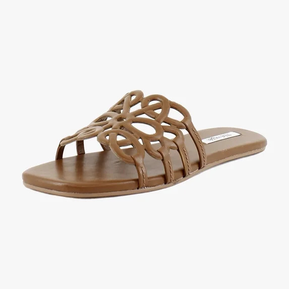 Steve Madden Lotus Women's Sandals Tan Leather Size 9 M | Walmart (US)