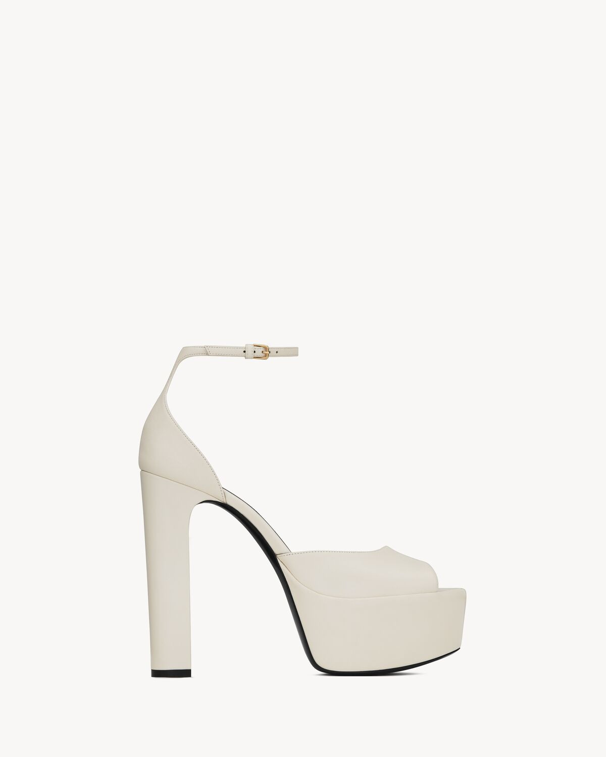 jodie platform sandals in smooth leather | Saint Laurent Inc. (Global)