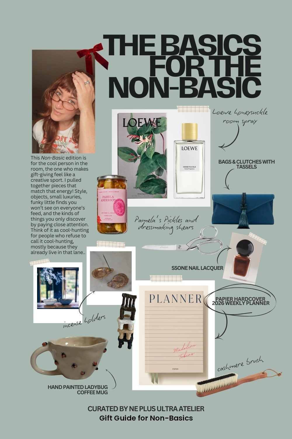 Gift guide for the non-basics! Consider this a cool girl gift guide on steroids! Featuring some niche products as well as some holiday favorites. #giftsforher #giftsforbff #bookclubgifts #giftsforgf
#coolgirlgiftguide

#LTKHoliday #LTKCyberWeek #LTKGiftGuide