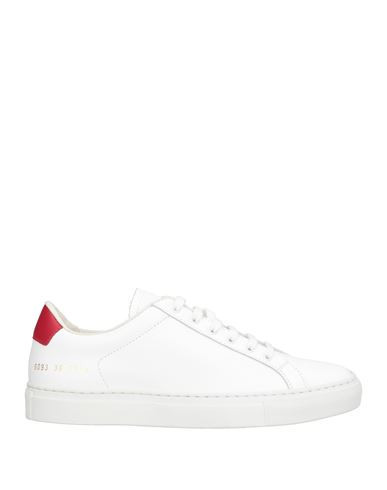 Woman By Common Projects Woman Sneakers White Size 9 Leather | YOOX (US)