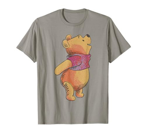 Disney Winnie The Pooh Looking Upwards With Joy Portrait T-Shirt | Amazon (US)