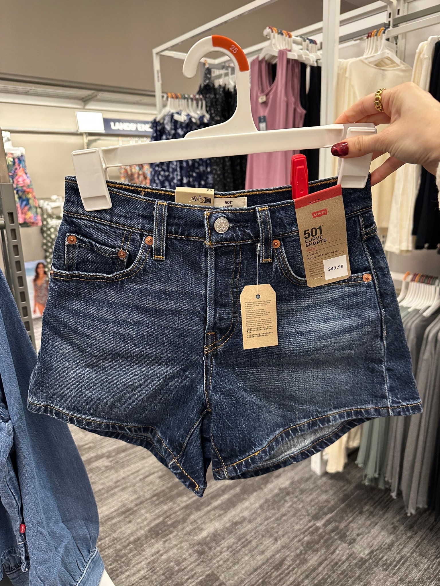 NEW at Target! Levi’s curve shorts!