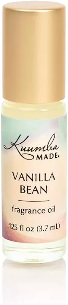 Kuumba Made Vanilla Bean Fragrance Oil Roll-On .125 Oz / 3.7 ml (1-Unit)