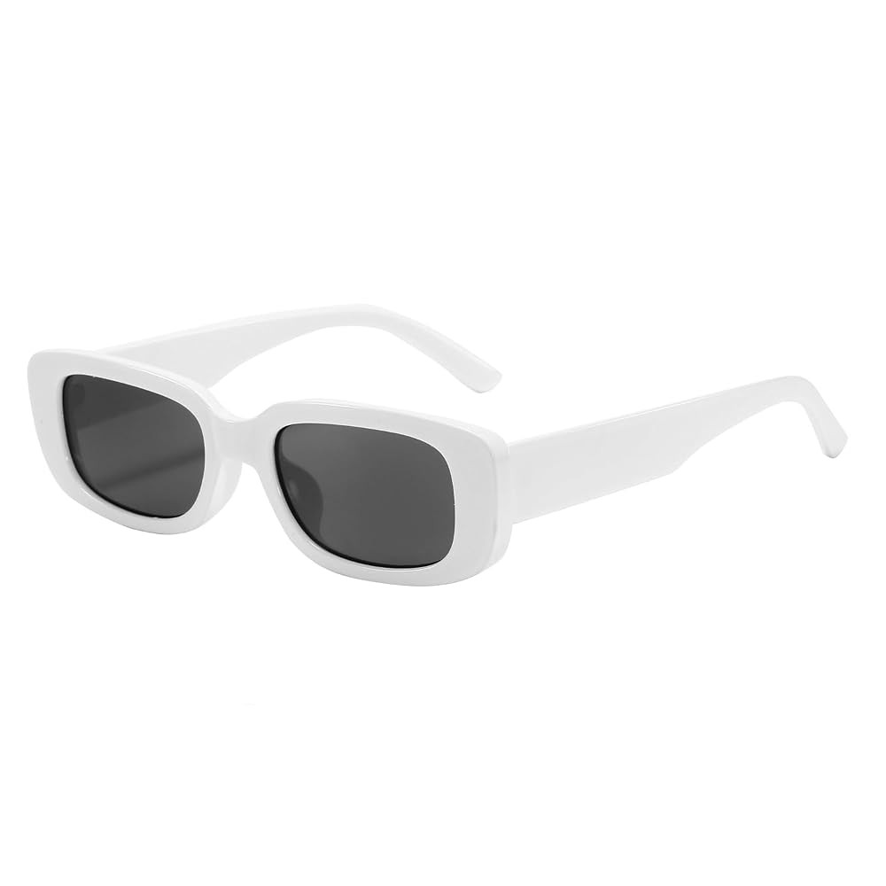 BUTABY Rectangle Sunglasses for Women Retro Driving Glasses 90’s Vintage Fashion Narrow Square ... | Amazon (US)