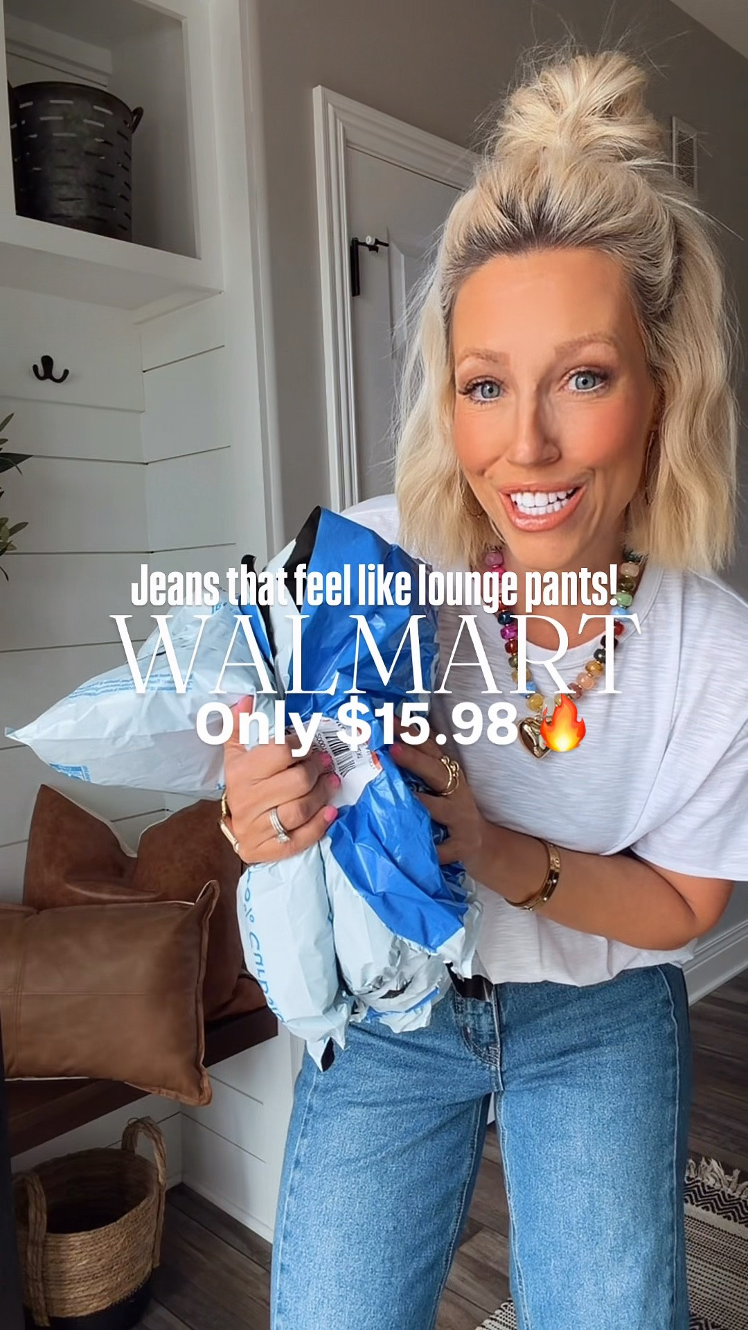 These Walmart pull-on cargo jeans are about to be your new everyday favorite! 🤩✨

✔️ Super soft denim
✔️ Comfy drawstring waist
✔️ Trendy cargo style
✔️ Only $15.98 🙌

If you’ve been looking for affordable Walmart fashion, comfortable jeans, and budget-friendly summer outfits, these are a must-have! Run before they sell out! 🛒💙

#WalmartFinds #WalmartFashion #AffordableFashion #CargoJeans #PullOnJeans #SummerStyle #CasualOutfits #BudgetStyle #EverydayFashion #FashionFinds

#LTKootd #LTKmomlife #LTKSeasonal