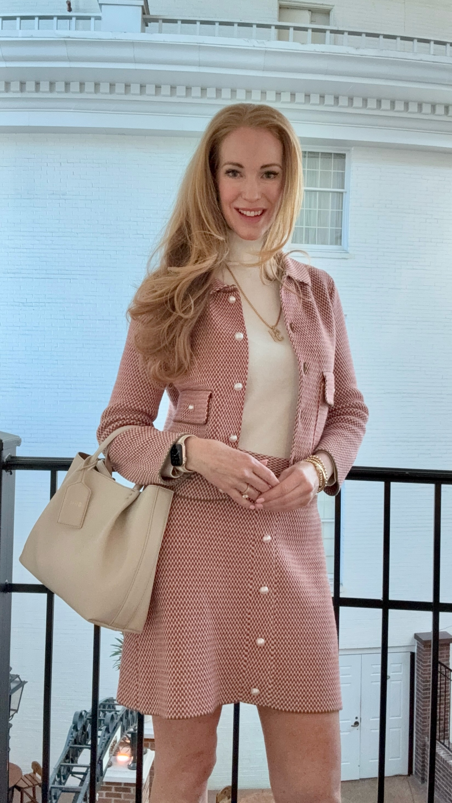 Corporate girlie reporting for duty! It feels good to wear real clothes and get ready for an inspiring week! 
This Adam Lippes skirt and jacket set is so soft and polished without being stuffy! 

#LTKWorkwear #LTKStyleTip #LTKShoeCrush