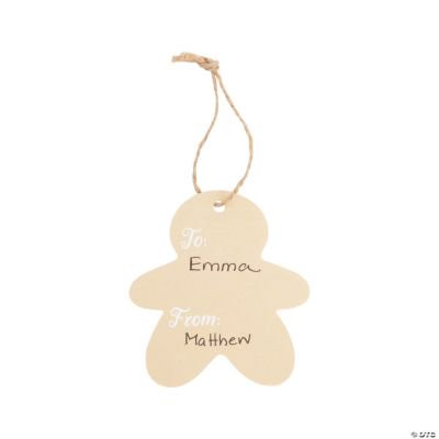 Holiday Craft Gift Tags, Party Supplies, Wrappings, Christmas, 24 Pieces | Walmart (US)