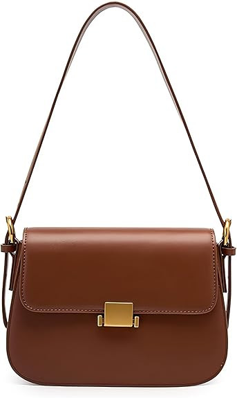 Genuine Leather Shoulder Bag for Women Crossbody Bags Women's Small Handbags Leather Purses | Amazon (US)