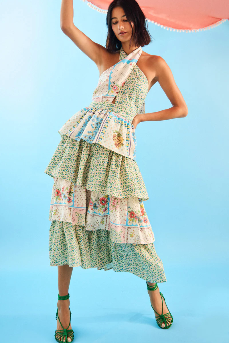 Berkley Dress | Halter Dress | Hunter Bell | Hunter Bell
