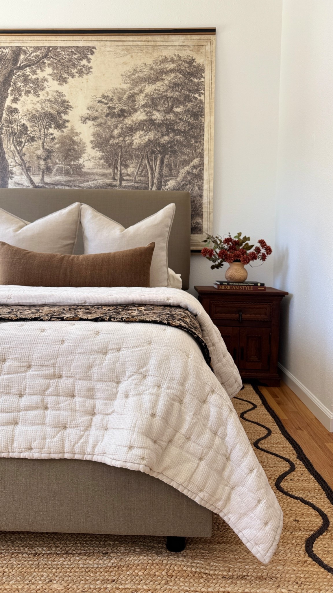   Nightsgands are from Demejico and rug is from Joon Loloi! #modernmexicandecor #latina

#LTKHome