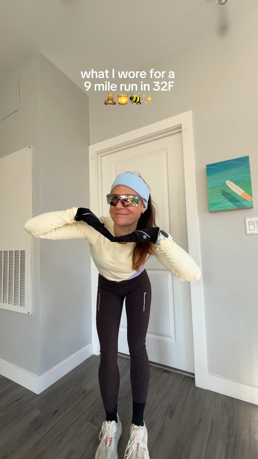 another freezing run 😅

sunglasses @Blenders 
Merino wool socks from @Feetures 
Longsleeve, leggings, & gloves from @ATHLETA 
Headband LUPA
run belt @lululemon 
@ASICS Novablast 5


#LTKfitnessgoals #LTKGiftGuide #LTKCyberWeek