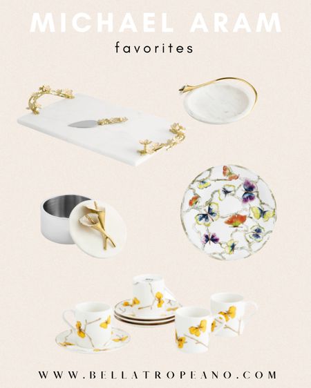 Some of my favorite home goods from Michael Aram! Use 20% off code: BELLAT for marble cheeseboards, tea sets, and more! 

#LTKunder100 #LTKhome #LTKSale