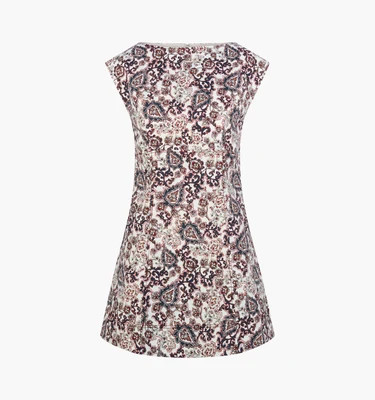 The Rhiannon Dress -  Chedworth Paisley Brown Chedworth Paisley Brown / L | Hill House Home US