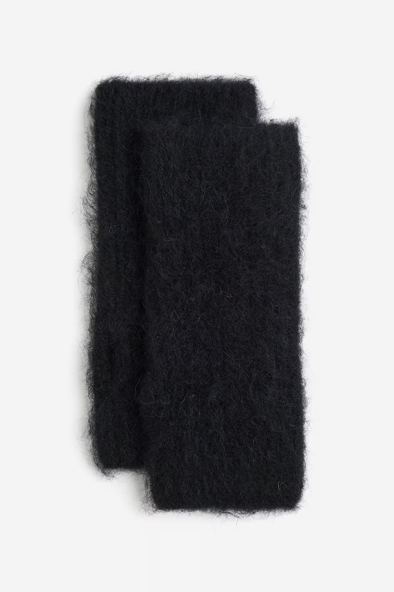Alpaca Blend Wrist Warmers - Black - Ladies | H&M AU | H&M (AU)