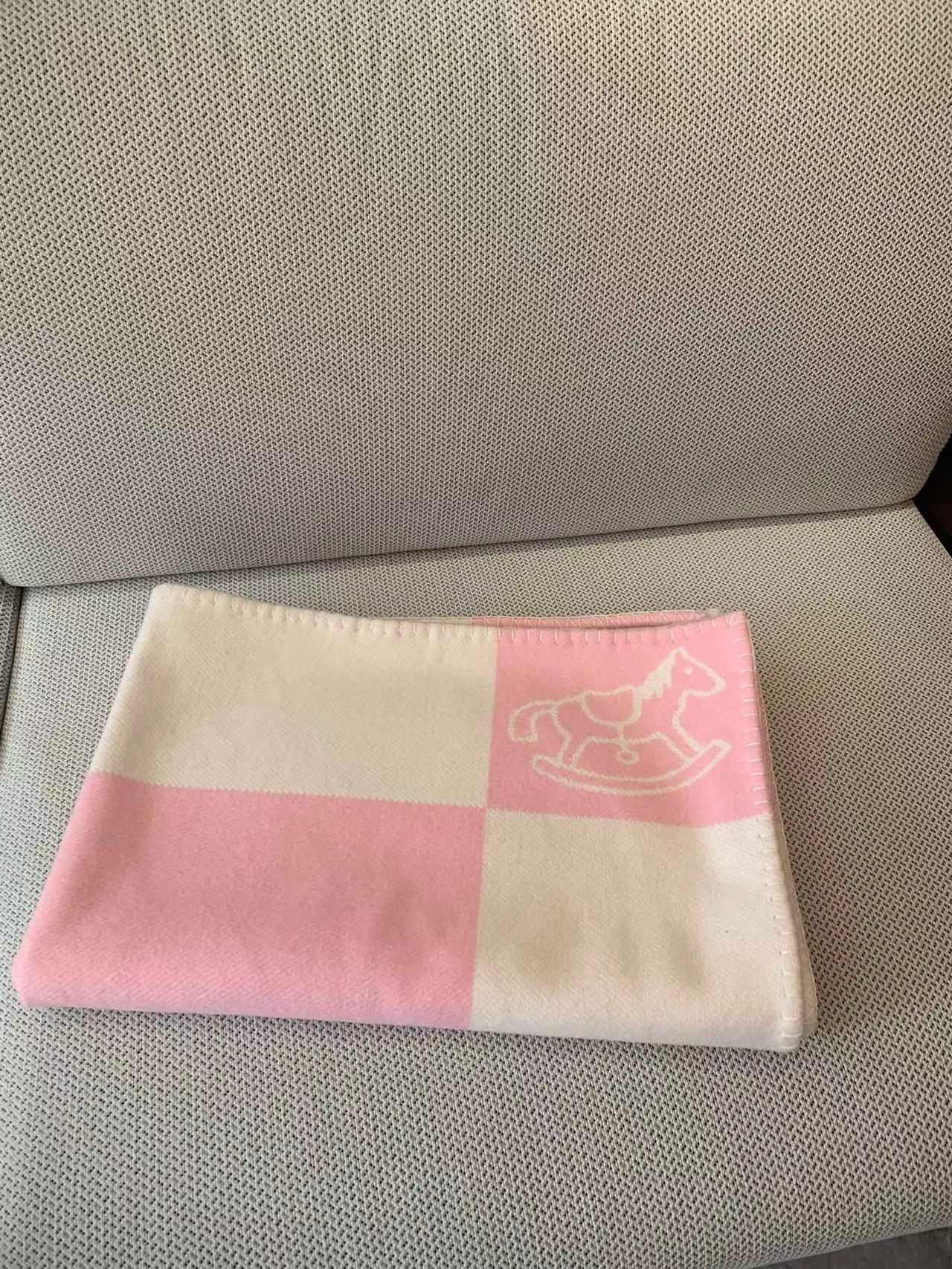 Chrismas Gift Baby Camel Pink Blankets 100&140cm TOP Quailty Letter Blankets BOY GIRL 90%WOOL Hom... | DHGate