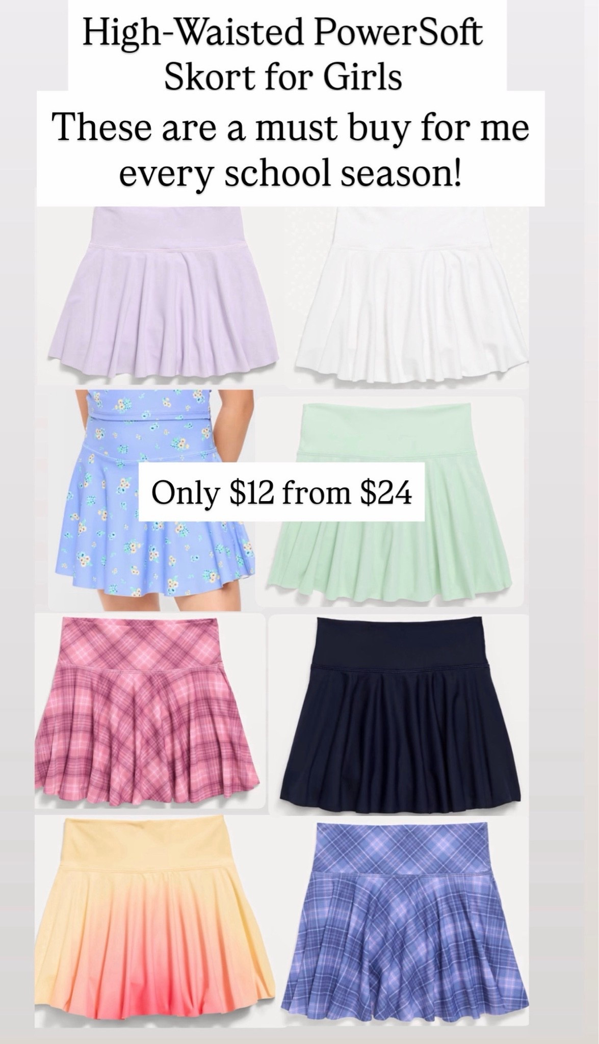 Powersoft skirts for girls

#LTKKids #LTKSaleAlert