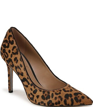 Sam Edelman Hazel Leopard Print Calf Hair Pumps | Dillard's | Dillard's