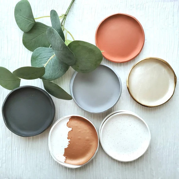 Polymer Clay Dish, Trinket Clay Dish, Small Trinket Dish, Clay Jewelry Dish, Handmade Clay Dish, ... | Etsy (US)