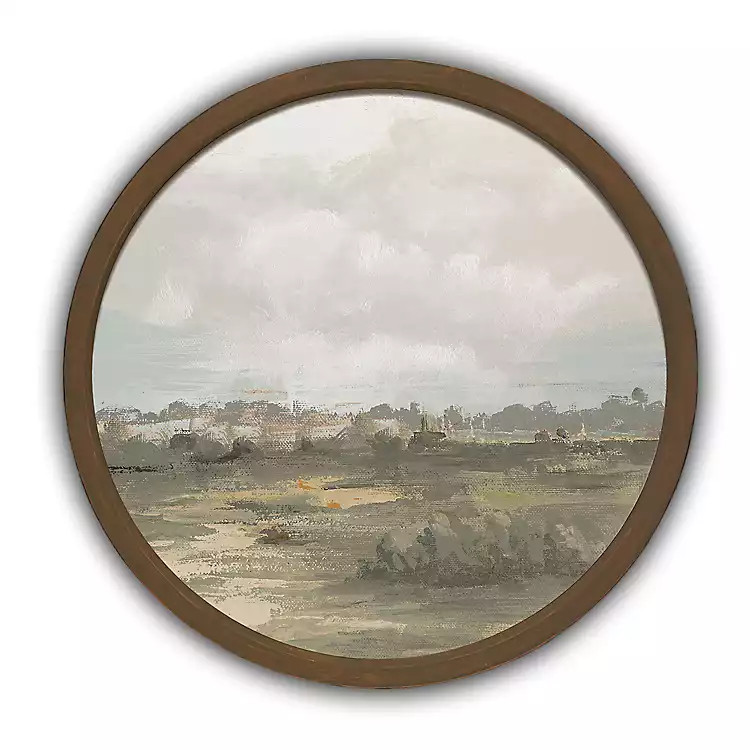 New! Soft Calming Landscape Framed Art Print | Kirkland's Home