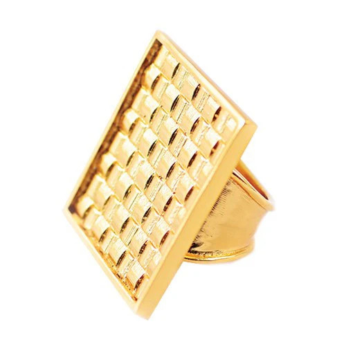 WOVEN SQUARE RING | Stephanie Kantis