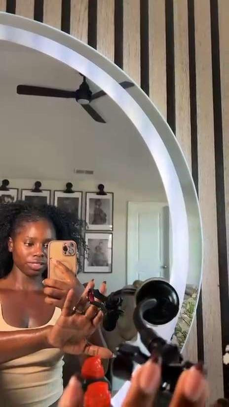 Casual glam station with all the essentials I need to get ready.  

 #LTKgrwm #LTKHome