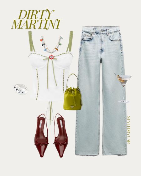 Dirty Martini Outfit | Outfit based on your cocktail order! ✨🍸

#LTKShoeCrush #LTKItBag #LTKStyleTip