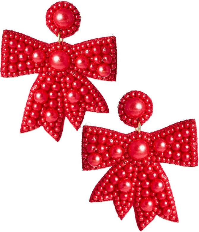 Rosie - Fabric Bow Earring | Lisi Lerch Inc